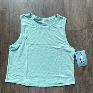 Dylan Muscle Crop Plume Fleo